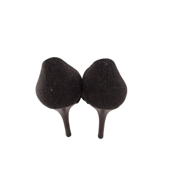 Joan & David Felted Wool Gray Pumps size 9M - Picture 5 of 9